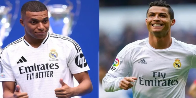 Mbappe gia nhập real madrid để tiếp bước Ronaldo